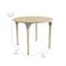 Flash Furniture 33 in W, 33 in L, 23 in H, Beechwood, Birch Plywood, Steel, Beech MK-ME088021-GG - alternate 2